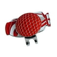 thumbnail image 2 of jinwen Modèle de Sac de Golf en Alliage Portable Marqueur de Balle de Golf et Chapeau Clip Rouge, 2 of 6