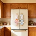 thumbnail image 3 of Refrigerator Handle Covers Set of 2, Easter Bunny Design Kitchen Appliance Handle Covers Washable for Fridge Oven Microwave, Decorative Protective Cover for Home Kitchen, 3 of 6