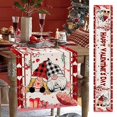 thumbnail image 2 of Dsscvnef Table Rétro Décoration Ensemble de la Saint-Valentin Drapeau en Lin de Table Isolée pour Réunions Familiales Décoration de Table de Cuisine Intérieur Extérieur, 2 of 8