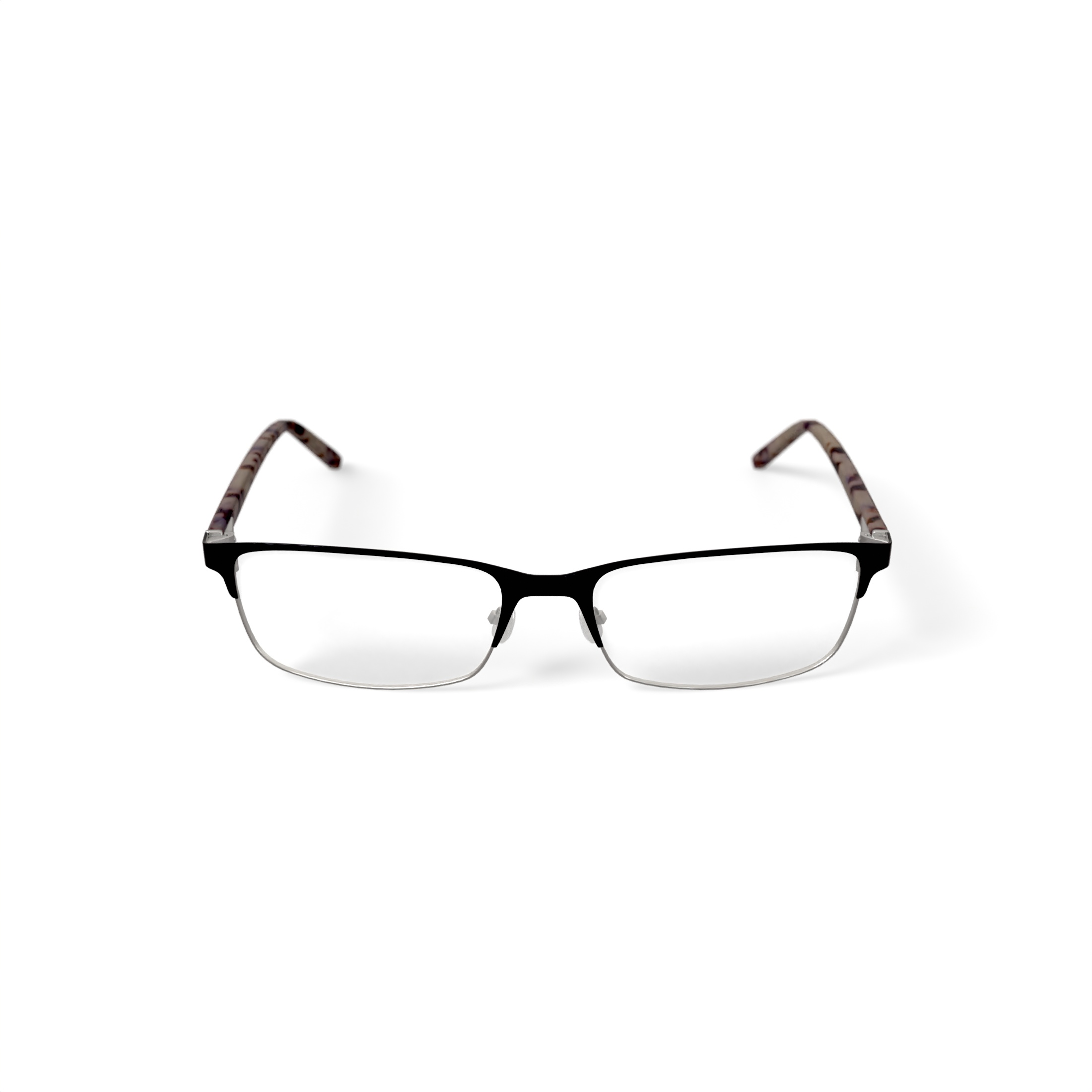 Fatheadz Men's Rectangular Eyeglasses, DE-02040 Butterflyz, Black, 57-18-145, with Case