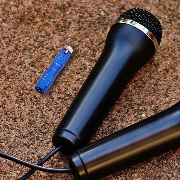 VERDANVERSE Mic Booster for Dynamic and Ribbon Mic with Aluminum Tube for Home Use 1Set