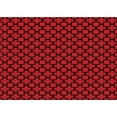 thumbnail image 1 of Ahgly Company Indoor Rectangle Patterned Red Area Rugs, 2' x 4', 1 of 6