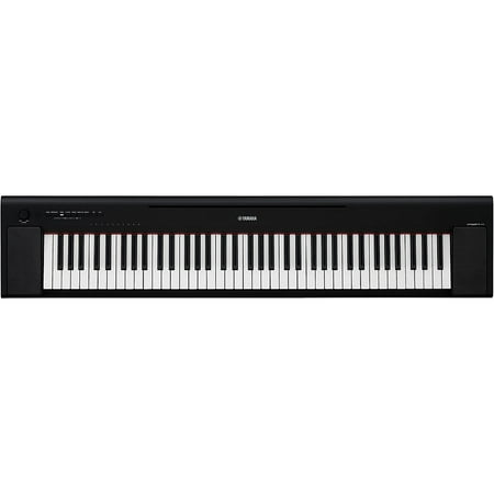 Yamaha 76-Key Piaggero Ultra-Portable Digital Piano, Black NP35B
