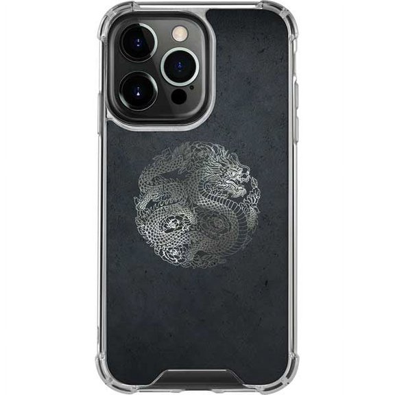 Skinit Fantasy & Dragons Chinese Black Dragon iPhone 13 Pro Clear Case