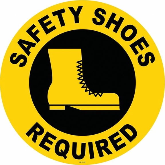 Stranco Anti-Slip Floor Sign,17 in x 17 in,Vinyl FS-17-112