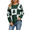 05 Green, variant on Christmas Sweaters for Women Color Block and Cute Bow Printed Pullover Sweaters Crew Neck Warm Knit Sweater Shermie