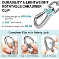 Heavy Duty Dog Chain for Yard 10FT, Chew Proof Metal Chain Leash with ...