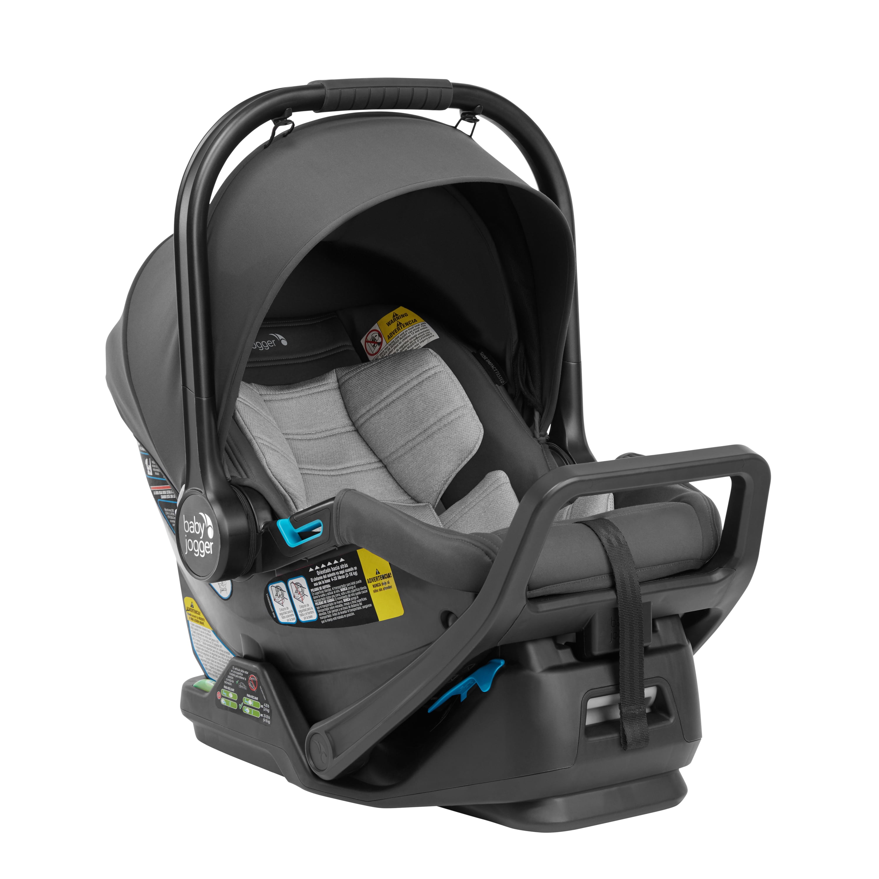 Begrænset redde modtage Baby Jogger City GO AIR Car Seat, Granite - Walmart.com