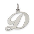 thumbnail image 1 of Collier Monogramme Initiale Lettre D en Argent Sterling 925 Pendentif Charme, 1 of 6