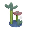 thumbnail image 1 of ZAXARRA Pet Nest Household Cat Cactus Scratching Post Indoor Pet House, 1 of 2