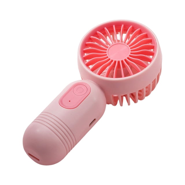 Portable Handheld Mini Fans USB Battery Operated Summer Travel Fan with 3 Speed Settings for Outdoor and Home Use