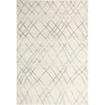 thumbnail image 1 of Bashian E110-IVGY-9X12-5364 Everek Collection Geometric Contemporary Polypropylene Machine Made Area Rug, Ivory & Grey - 8 ft. 6 in. x 11 ft. 6 in., 1 of 5