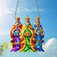 thumbnail image 5 of WIZUTIZ Garden Courtyard Suns Catcher Acrylic Ornament Apartment Essentials Reusable, 5 of 5