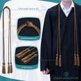thumbnail image 4 of Endea Graduation Double Graduation Honor Cord Spice, 4 of 4