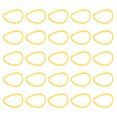 thumbnail image 2 of 1 Bag High Temperature Resistant Rubber Bands Perm Rubber Rings (Yellow), 2 of 7