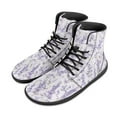 thumbnail image 6 of Wismoutput Butterfly and Lavender Barefoot Shoes Wide Toe Box Zero Drop Women's Comfortable Durable Sneakers Size 6-13.5, 6 of 7