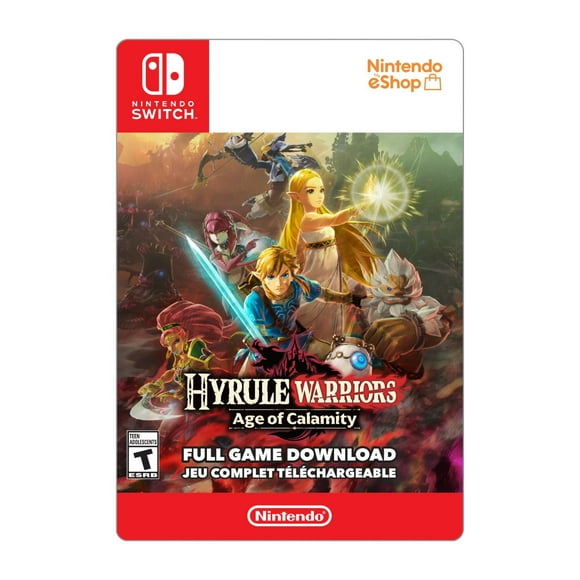 Nintendo Switch Hyrule Warriors Age of Calamity 79.99 (Digital Code)