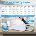 thumbnail image 2 of Heavy Duty Stapler - Effortless 240-Sheet Office Stapler with Adjustable Paper Guide, Super Capacity with 4000 Staples, 2 of 4