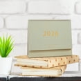 thumbnail image 4 of 2026 Desk Calendar, Small Standing Flip Desk Calendar Double-Sided Design Aesthetic Desk Calendar Inspirational Calendar 2026, Simple Style Flip Calendar 10"*8.5" Desktop Calendar, 4 of 6