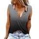 thumbnail image 1 of Blusa sin mangas con cuello en V y estampado informal a la moda para mujer Fridja  gh7155, 1 of 5