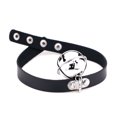 thumbnail image 2 of Trendy Punk Spike Rivet Leather Women Choker Bell Pentagram Harajuku Collar Necklaces Handmade Boho Gothic Girl Collier Jewelry, 2 of 5