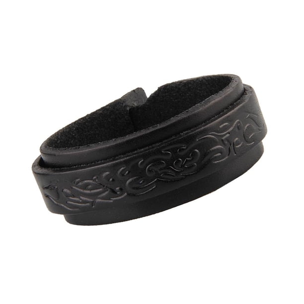 Brazalete De Cuero Vacuno Minimalista Para Hombre, 3 Capas, Accorios
