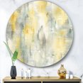 thumbnail image 3 of Designart 'Summer Shower' Glam Metal Circle Wall Art, 3 of 3