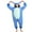 Blue, variant on Pajamas Halloween Unisex Adult Onesie Cosplay Cartoon Mens Womens Flannel Party Stitch Jumpsuits