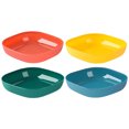 thumbnail image 1 of EeaseCA 8 Pcs Assiettes de Service pour Apéritif Assiettes à Sauce Simples Plateaux à Collation (Couleur Assortie), 1 of 7