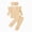 H233-Beige, variant on masbird Baby Girl Clothes 3 6 9 12 Months Outfits Long Sleeve Knitted Romper & Daisy Pants Fall Winter 3Pcs Clothes Sets,Pink,0-6 M
