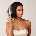 thumbnail image 3 of Diane Flex Detangler Hairbrush for Curly, Textured Hair, Purple, 3 of 6