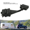 thumbnail image 4 of Trailer Plug Adapter, Plug and Play Power Supply Rotatable 7pin To 12pin Trailer Conversion Plug Secure Fixing Heavy Duty Plastic Brass Terminals  for RV, 4 of 8