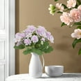 thumbnail image 4 of Yonrjhukm Faux Hydrangea Chrysanthemum Bouquet, Artificial Flower Arrangement for Home Decor, Wedding Reception Centerpiece, Living Room Decoration, Hotel Table Arrangement, 4 of 6