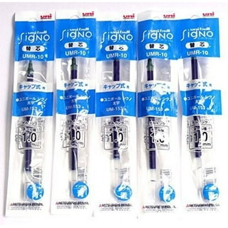 Uni-ball Signo Broad Point Gel Impact Pen Silver Ink, 1.0mm, 3 pens per  Pack (Japan import) [Komainu-Dou Original Package]