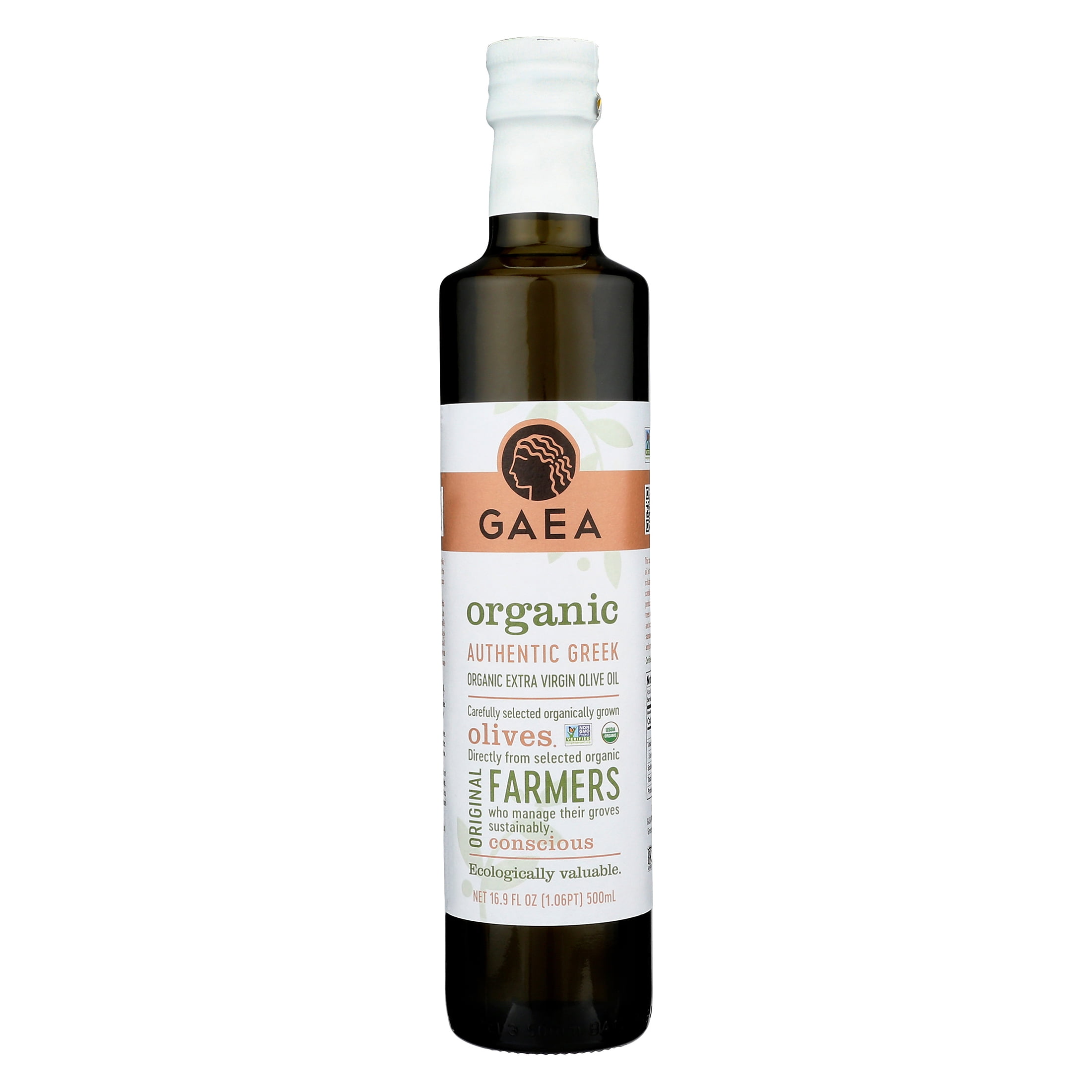 Gaea Authentic Greek Organic Extra Virgin Olive Oil 25.4 FL OZ