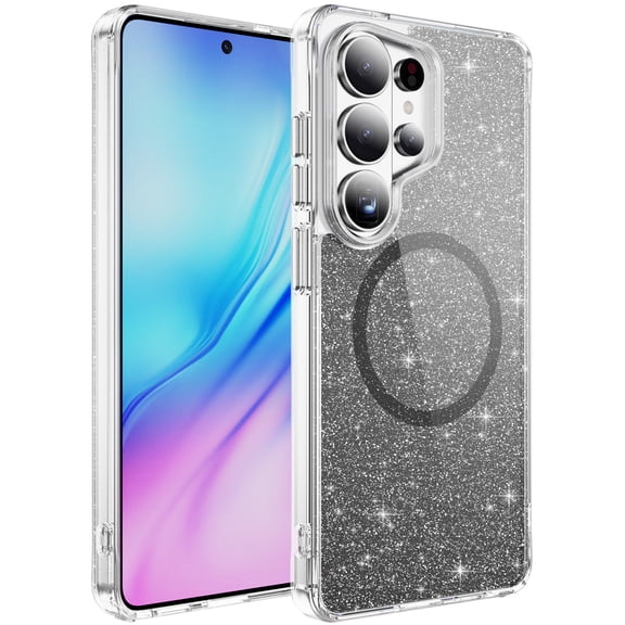 Magnetic for Samsung Galaxy S26 Ultra / 6.9" Case, Military Shockproof Protective Bumper Cute Transparent Slim Anti-Yellowing Phone Case for Samsung Galaxy S26 Ultra Cover,
