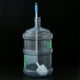 thumbnail image 3 of GOOHOCHY 2 cepillos de limpieza de cocina, cepillo de nailon para el hogar, cubo de agua, fregador, 3 of 8