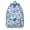 Blue, variant on Floral Design Commuter Backpack for School College or Work, Large Capacity Bookbag with Laptop Compartment, Durable Everyday Travel Backpack, Sunflower Flowers Print Unisex Gift Idea for Teens Adults
