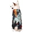 thumbnail image 5 of Uemuo USA Bald Eagle for Winter Dog Hoodie Sweatshirts with Pockets Warm Dog Clothes for Small Dogs Chihuahua-Small, 5 of 8