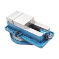 thumbnail image 5 of munirater 4 x 4-1/8 Precision Mill Vise Anti-Jaw Lifting W/Swivel Base, Lockdown CNC Milling Machine Vise With Base Clamp Vise for Milling Shaping and Drilling Machines, 5 of 5