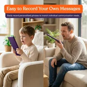Special Supplies AAC Device for Kids and Adults – 12 Talking Buttons for Speech Therapy – Talker Buddy for Non Verbal Communication Tool with Storage Bag