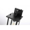 thumbnail image 4 of Elegant Lighting Venango 7 inch Outdoor Pendant in Black, 4 of 8