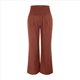 thumbnail image 3 of Pantalones Anchos de Cintura Alta para Mujer, Pantalones Casuales de Playa Fluidos de Verano con Bolsillos. Vino Tinto M, 3 of 10