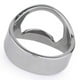 thumbnail image 5 of Anillo abridor de botellas de Acero inoxidable Jadeshay Plata, 5 of 8