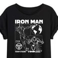 thumbnail image 3 of Marvel Iron Man - Schematic - Women's Oversized Graphic T-Shirt, 3 of 5