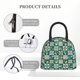 thumbnail image 4 of Fotbe Lemon and Leaves Bolsa de Almuerzo con Estampado, Lonchera Aislada, Contenedor de Comida Reutilizable Tipo Cooler a Prueba de Fugas, 4 of 6