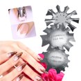 thumbnail image 3 of Nail Plate C-shaped Manicure Trimmer Reusable Stainless Steel Sharpen with Stainless Steel Sharp Curves Smile Line Tool Heteromorphic Style Design, 3 of 6