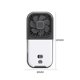 thumbnail image 3 of Ventilador portátil Wdftyju mini ventilador USB plegable con pantalla digital negro 3000 mAh 3 velocidades soporte de teléfono, 3 of 3