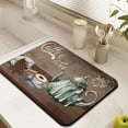 thumbnail image 3 of Coffee Bar Mat Accessories for Countertop Super Absorbent Anti-Slip Silicone Flower Dish Drying Mats for Kitchen Counter Draining Pad Decor Gift Fit Coffee Maker Coffee Pot Espresso Machine 24inx18in, 3 of 6