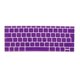 thumbnail image 2 of Thin Impermeable Lavable De De Silicona Fonético Español Película Se la la adaptaciónción Para De púrpura CUTICAT Funda de silicona para teclado, 2 of 8